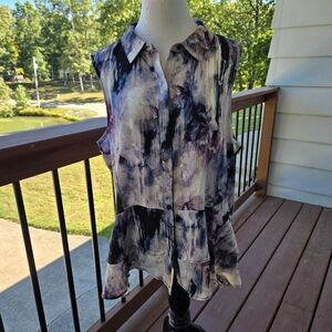 Women's Simply Vera Vera Wang Blouse XXL